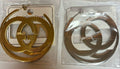 Gold and Silver Earrings